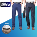2 Calças Jeans Masculina + Brinde