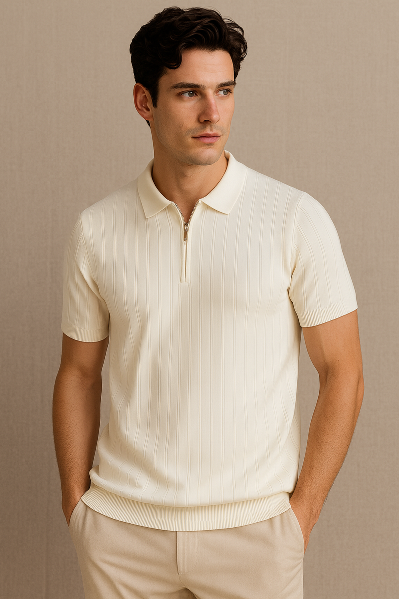 KIT 4 - Camisa Polo Stanford Ziper!