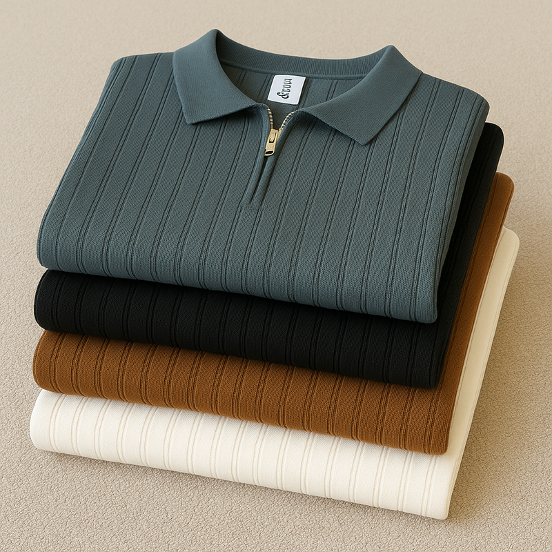 KIT 4 - Camisa Polo Stanford Ziper!